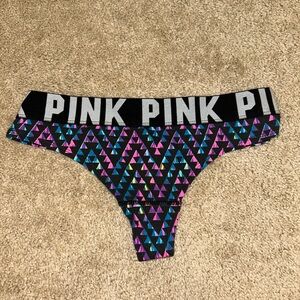 Victoria's Secret Multicolor Geometric Cheeky